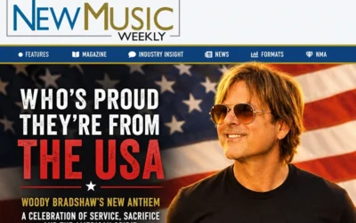 New Music Weekly features “Who’s Proud They’re From the USA” by Woody Bradshaw Celebrating Faith, Freedom, and the Shared American Spirit